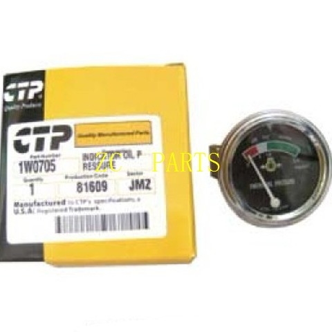 1W0705 Excavator Electrical Parts Indicator Oil Pressure For Cat Bulldozer D7G D5E Loaders Dozers