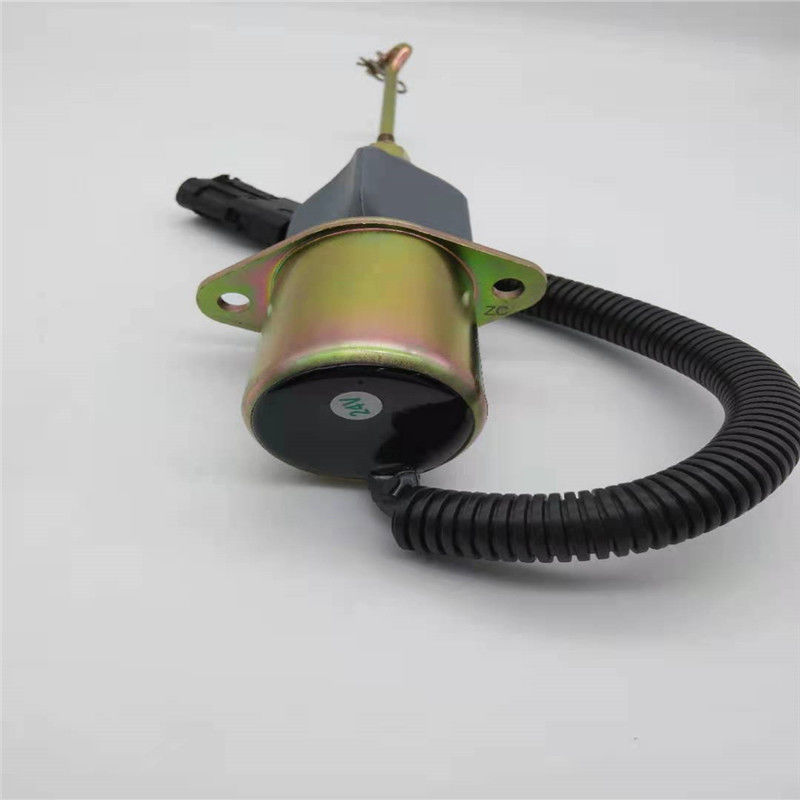 SA-3999-24 Stop Solenoid Valve Suitable For Cummins Woodword Diesel Engine Black Plug