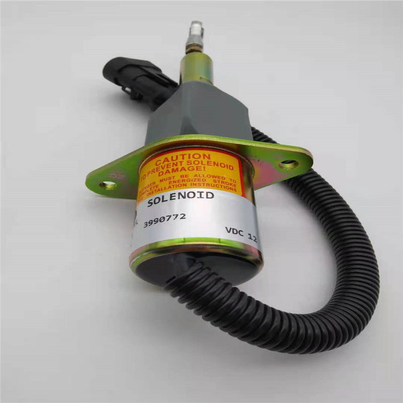 3990772 Stop Solenoid Valve Fit For Cummins 6CT8.3L  SA-4932-12 LiuGong