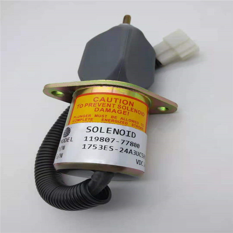 1753ES-24A3UC5B1S1/119807-77800 Stop Solenoid Valve Fit For YANMAR 4TNE98/94/C88