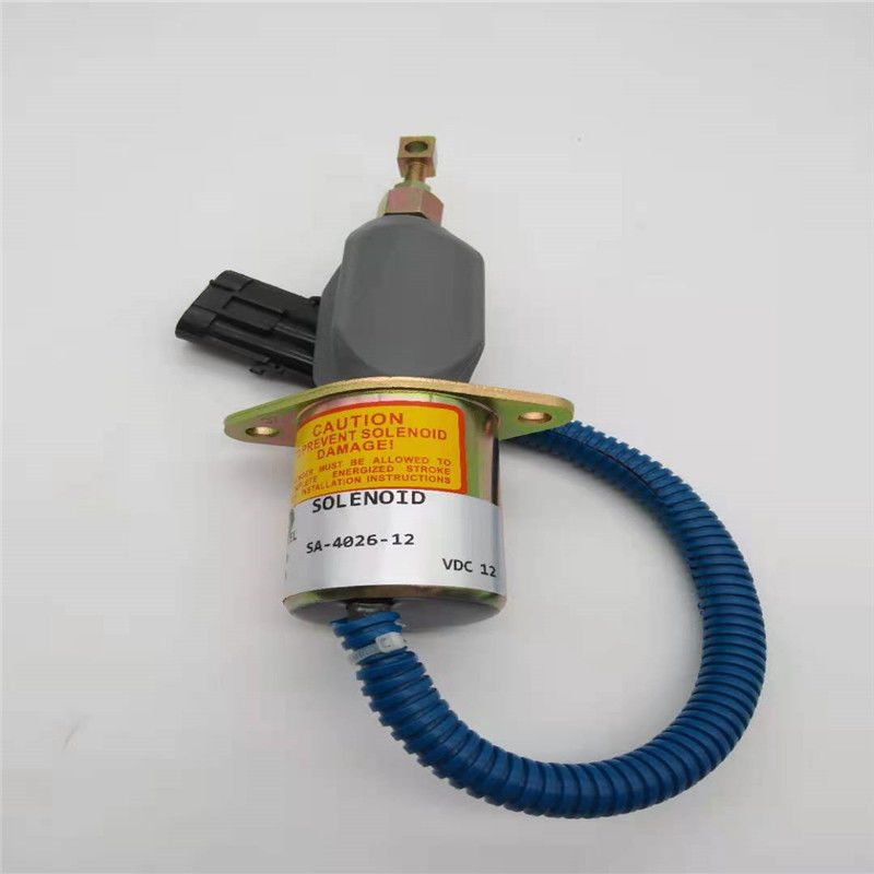 SA-4026-12 Stop Solenoid Valve Fit For Dodge Cummins Ram 94 98 12V Black Pulg