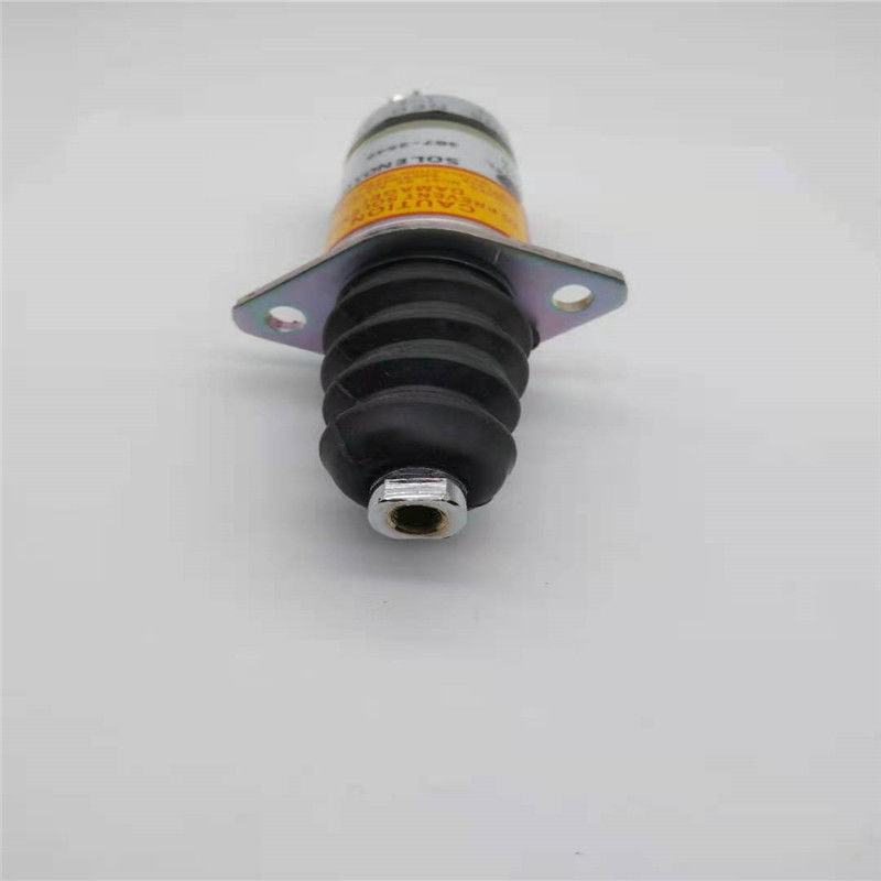 307-2546 Stop Solenoid Valve Fit For Woodword Engine 24V Excavator Spare Part