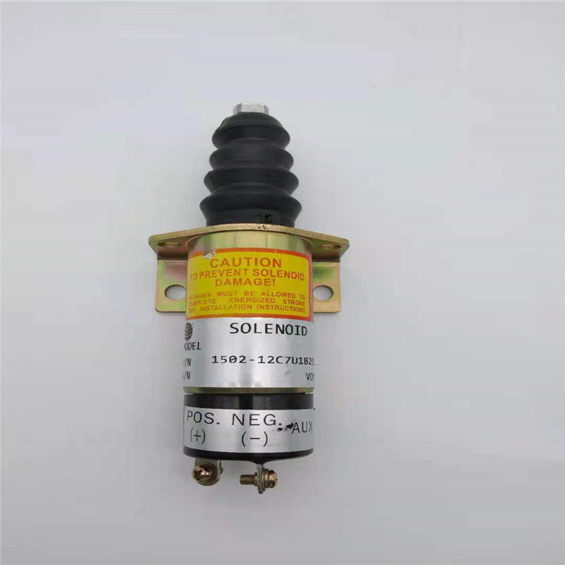 1502-12C7U1B2S1 Stop Solenoid Valve Fit For Cummins 12V Excavator Spare Part