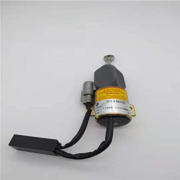 F3400-1115100A-275 Stop Solenoid Valve 12V Fit For Gold Cup Pickup Truck YUCHAI4F90 Excavator