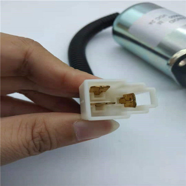 3935650 Triangular Plug Stop Solenoid Valve Fit For Cummins 6CT Excavator Engine Parts