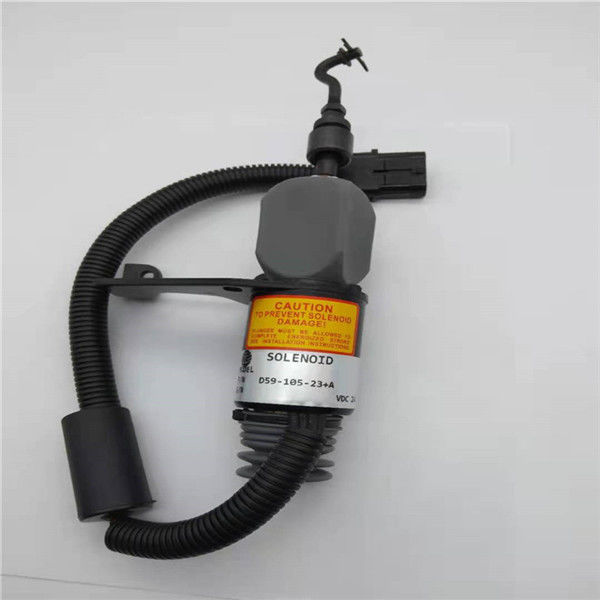 D59-105-23+A Stop Solenoid Valve Suitable For ShangChai D6114 Excavator Engine Parts