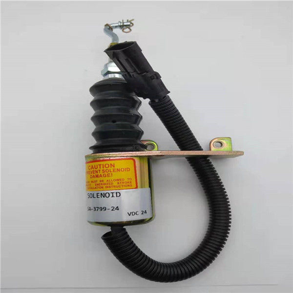 SA-3799-24 Stop Solenoid Valve Fit For Hitachi / Komatsu / Katel Excavator Engine