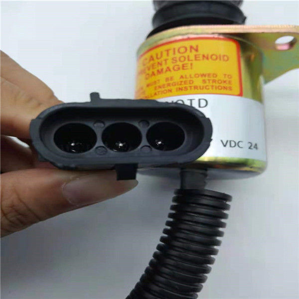 SA-3799-24 Stop Solenoid Valve Fit For Hitachi / Komatsu / Katel Excavator Engine