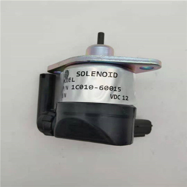 1C010-60015 Short Needle Stop Solenoid Valve Fit For Kubota Harvester / Excavator Parts