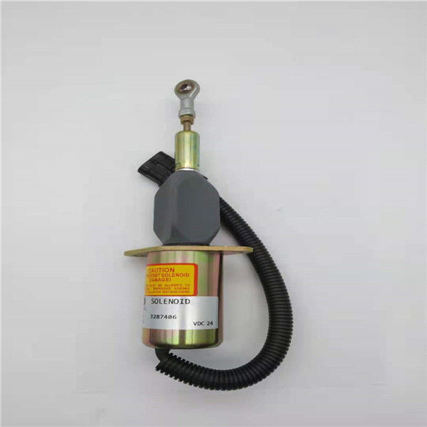 3287406 Stop Solenoid Valve Fit For Cummins Engine 24V Wheel loader Excavaor