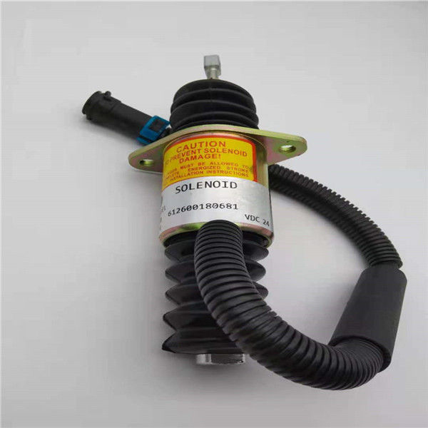 612600180681 stop Solenoid Valve fit For WeiChai / LongGong 855/855B Loader Excavator