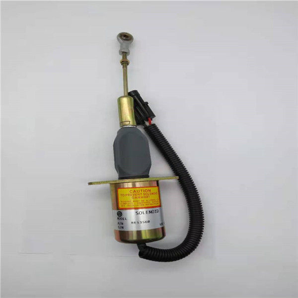 RE53560 stop Solenoid Valve fit For John Deere Excavator Engine Parts 24V