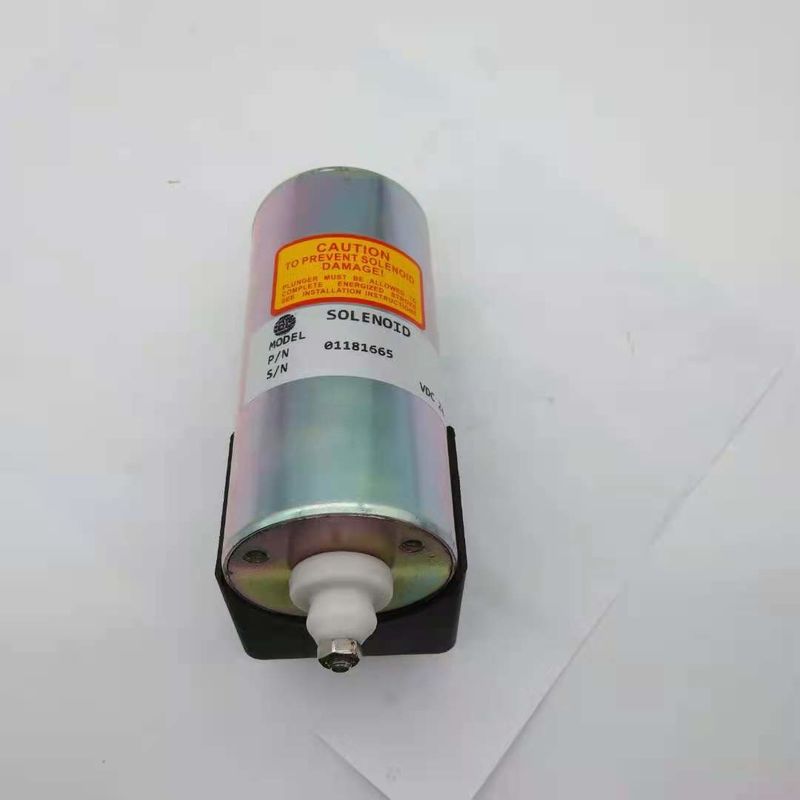 01181665 Stop Solenoid Valve Fit For Deutz SK200-8 24V Excavator Electric Parts