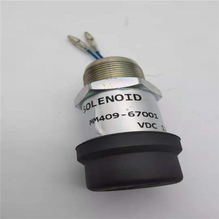 MM409-67001 Stop Solenoid 12V Fits Mitsubishi S4L S4L2 L2E K4E K4F E305C K4N