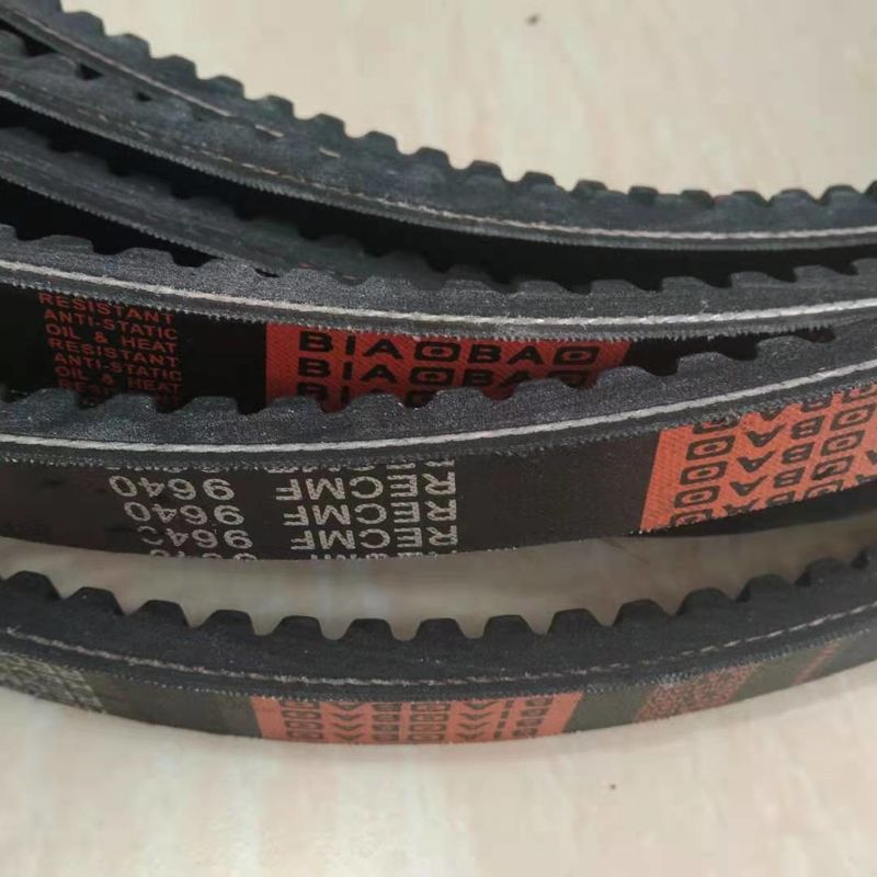 Construction Work 9640 Black V Belt Fit For Excavator Diesel Engine