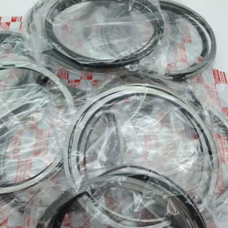 8-98017166-0 Piston Ring Set Fits ZX330-3 ZX240-3 Excavator 4HK1 6HK1 Diesel Engine