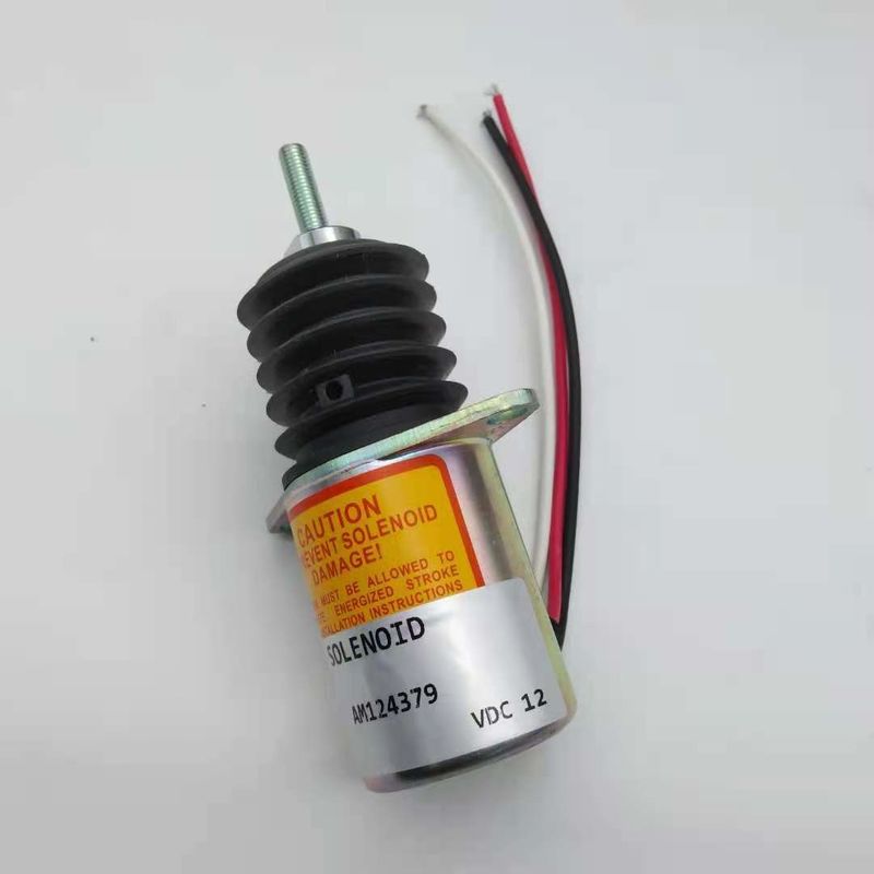 AM124379 P610-A5V 12V Stop Solenoid Valve For John Deere 455 F915 F925 F935 F1145 Engine Yanmar 3TNE78
