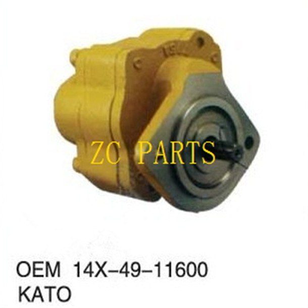 14X-49-11600 Hydraulic Gear Pump Bulldozer Part Scavenge Pump D65P-12 D60P-12