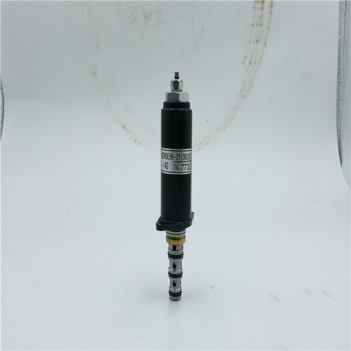 KDRDE5K-31/30C50-140 Excavator Electrical Parts Hydraulic Pump Solenoid Valve For Kobelco SY215